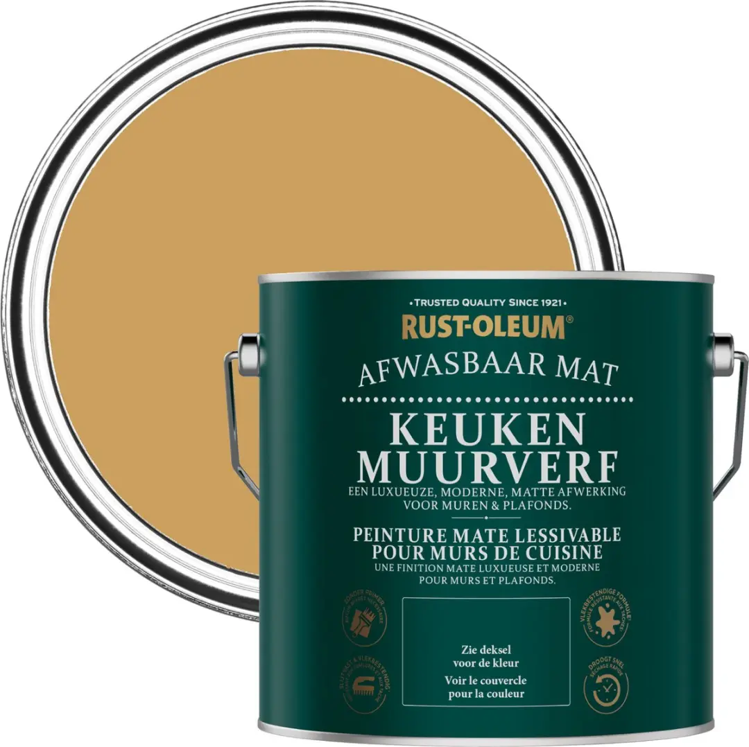 Rust-Oleum Dijon Keuken Muurverf 2,5L