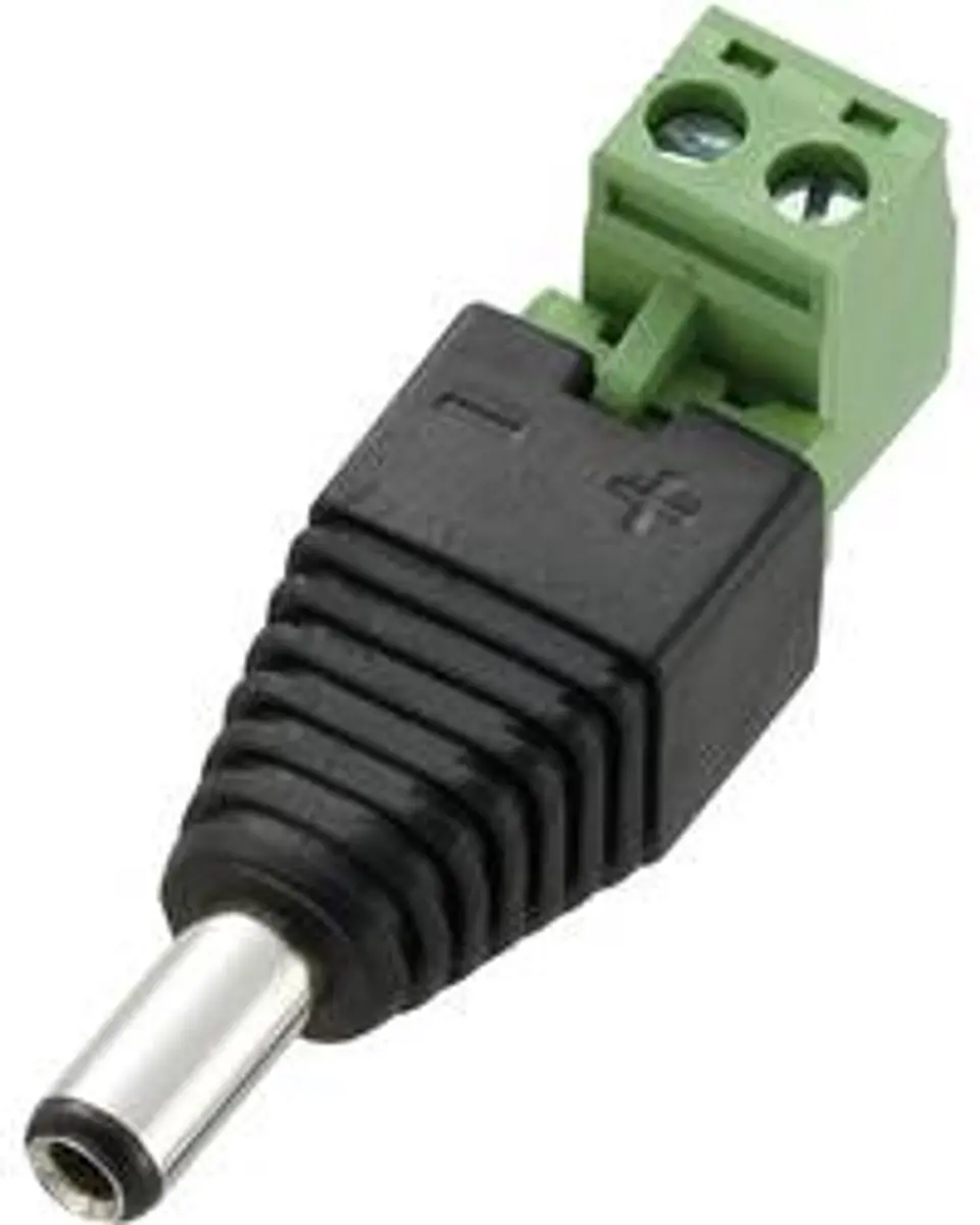 Tru Components DC-11M-WT Laagspanningsconnector