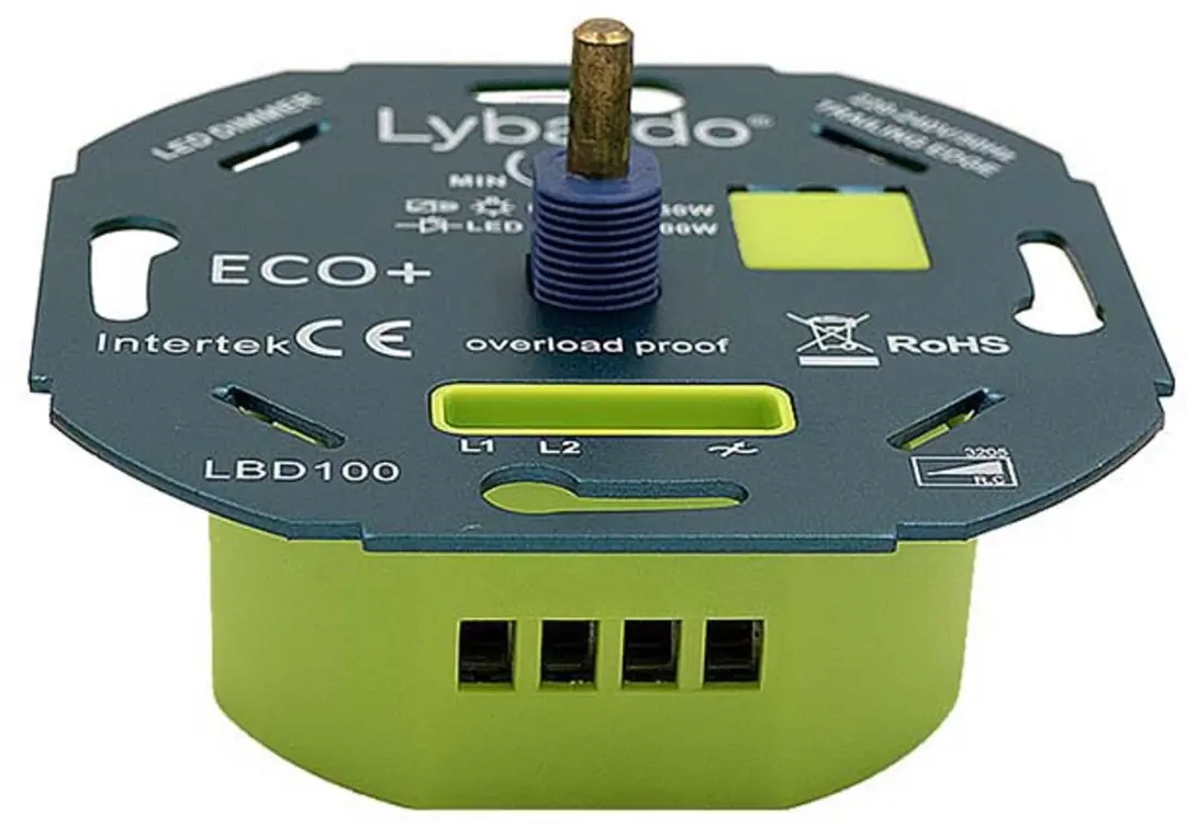 Lybardo GU10 LED 10 Stuks + Dimmer 3-200W - Modern Warmwit