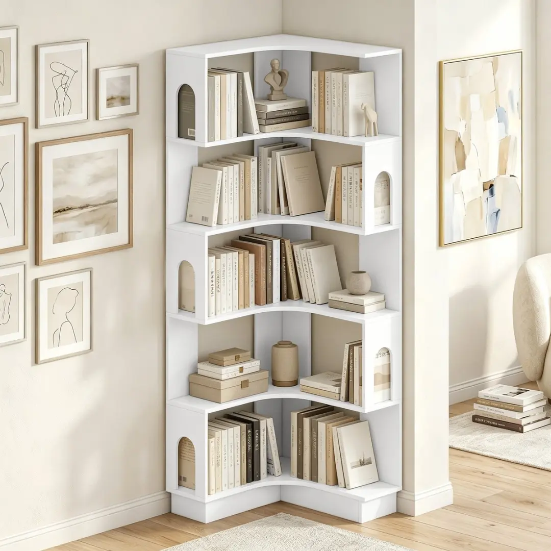 Homcom Opbergrek 60x60x165,5cm - Wit