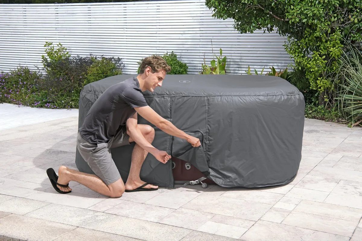 Bestway Lay-Z-Spa EnergySense Thermische Afdekking 201x201cm - Zwart