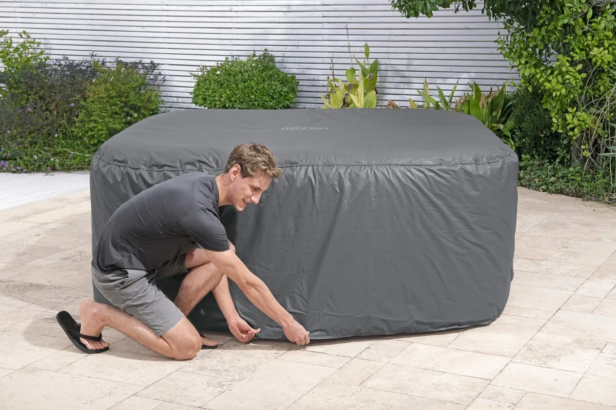 Bestway Lay-Z-Spa EnergySense Thermische Afdekking 201x201cm - Zwart