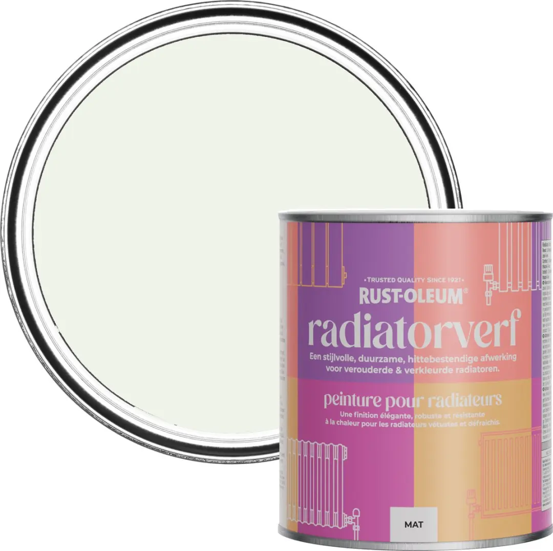 Rust-Oleum Radiatorverf Gebroken wit 750ml