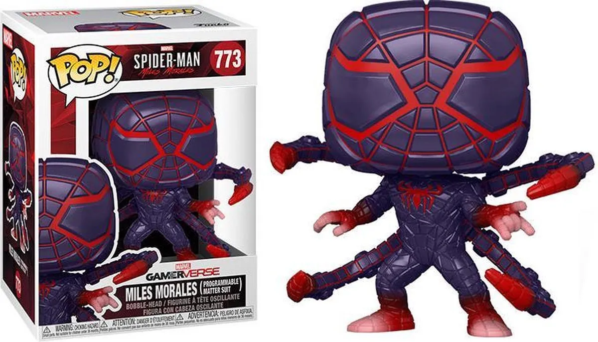 Funko Pop! Marvel Spider-Man Miles Morales Programmable Matter Suit - Multi