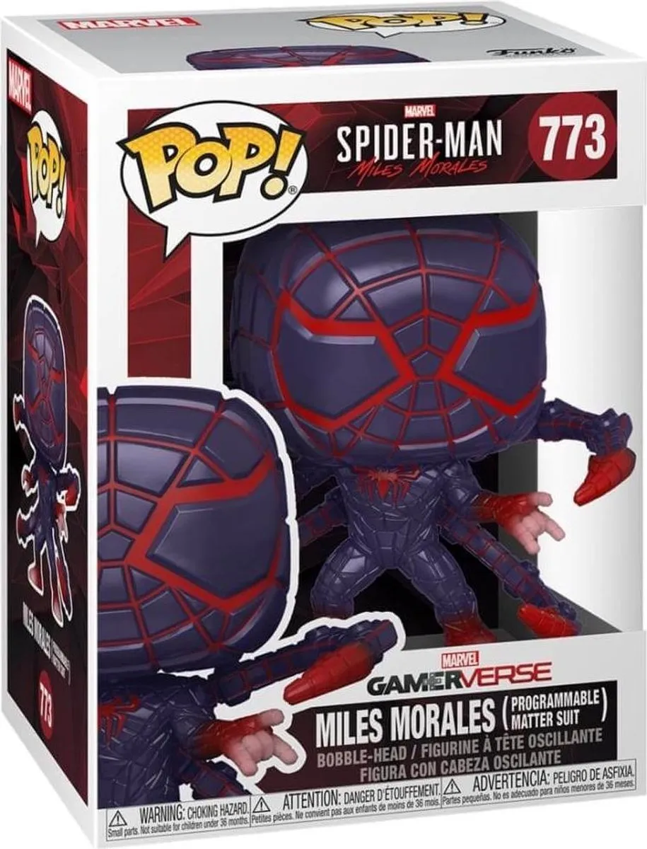 Funko Pop! Marvel Spider-Man Miles Morales Programmable Matter Suit - Multi