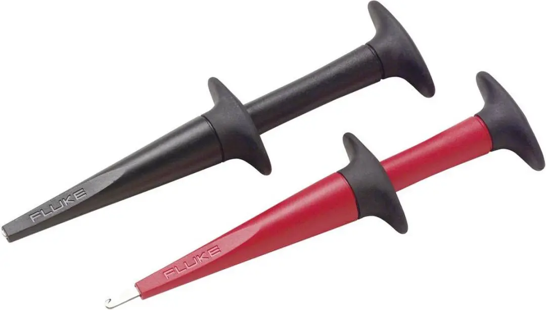 Fluke Meetpen Haakklem - Rood/Zwart - 4mm