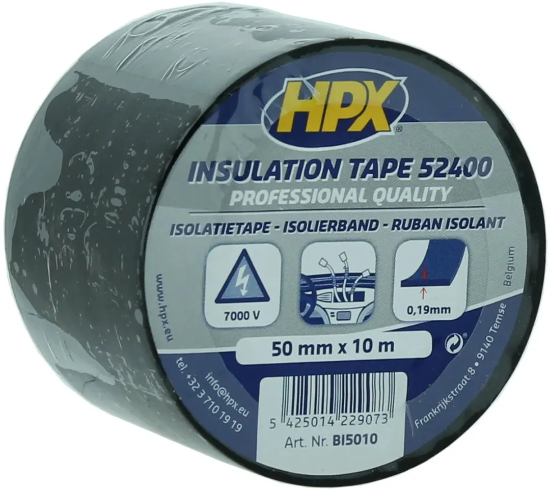 HPX PVC Isolatietape 50mm x 10m
