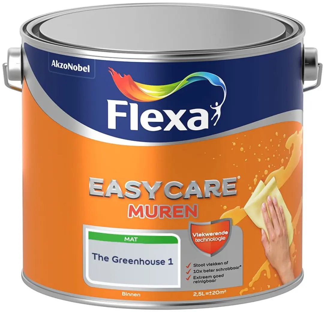 Flexa Easycare Muren The Greenhouse 1 Mengverf 2,5L