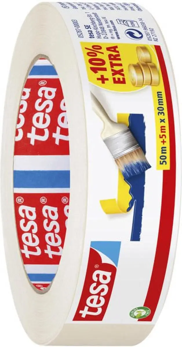 Tesa Masking Tape 30mm x 55m - Creme