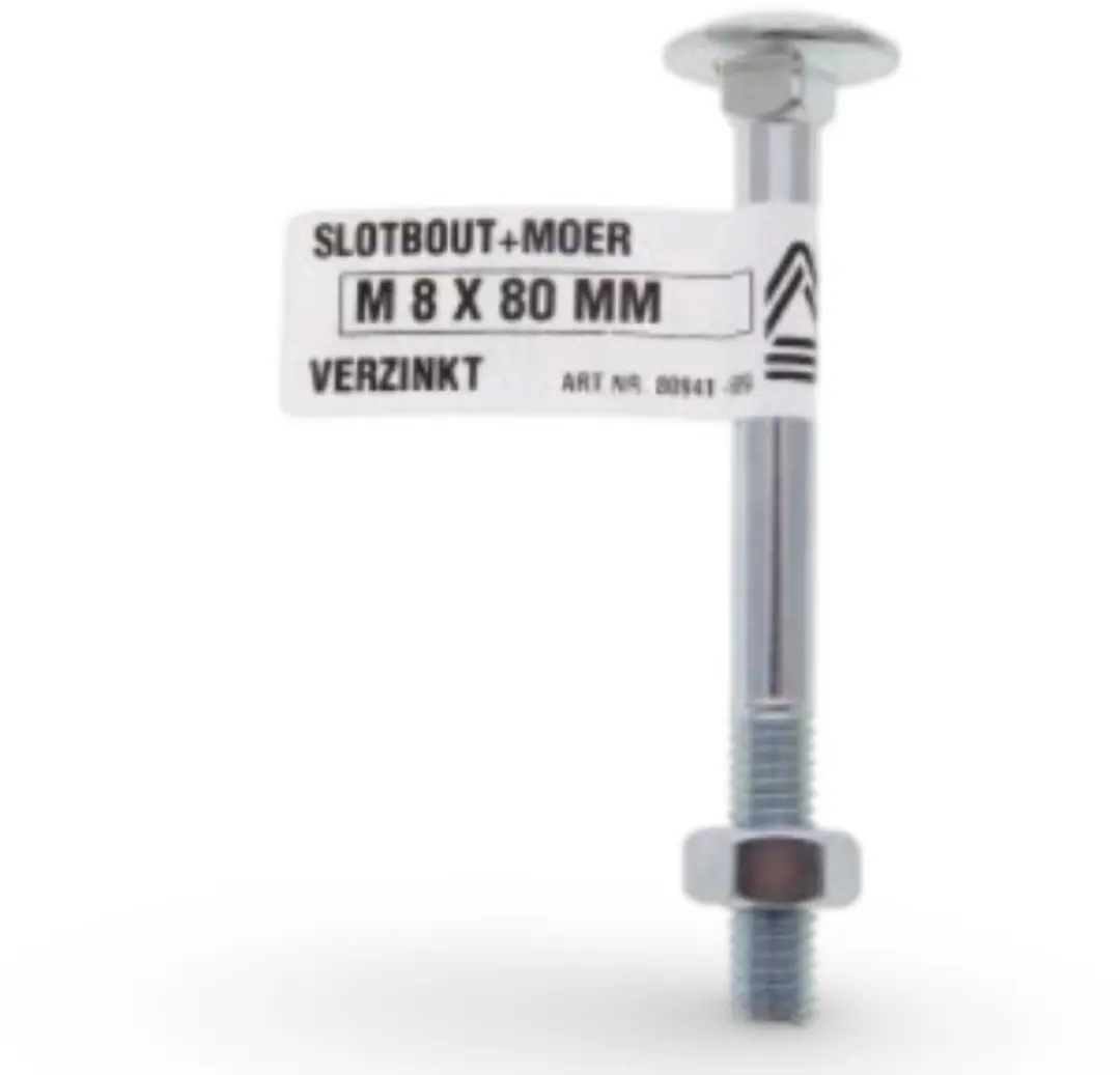 Deltafix Slotbout M8x140mm