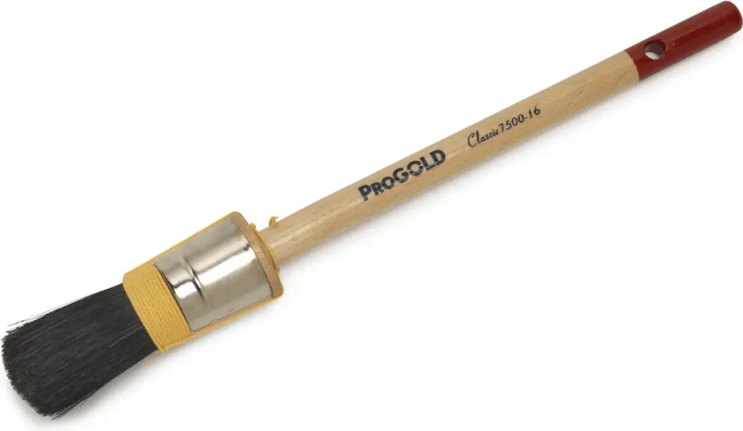 ProGold Patentpunt Kwast Classic Geel - Maat 10