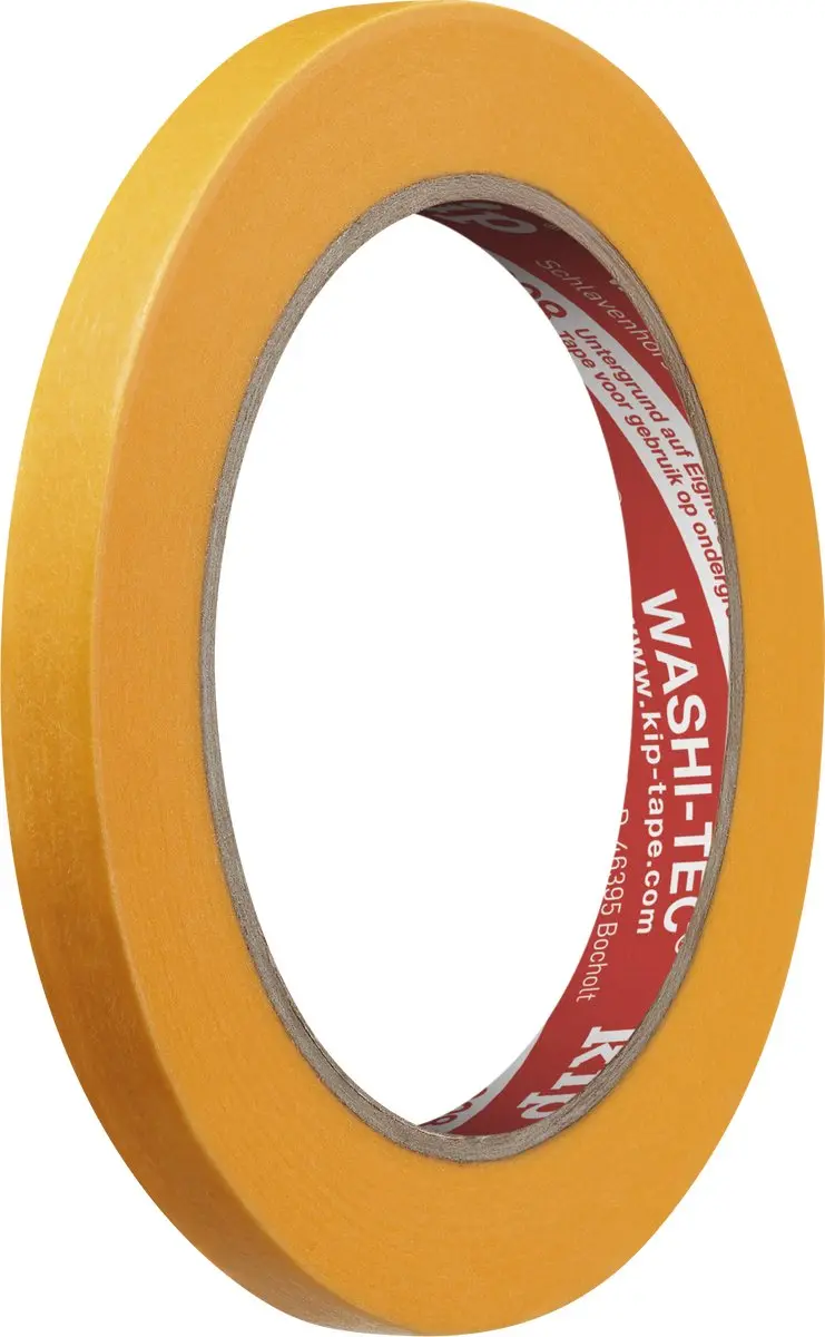 Kip 3808 Fineline Tape Washi Oranje 9mm