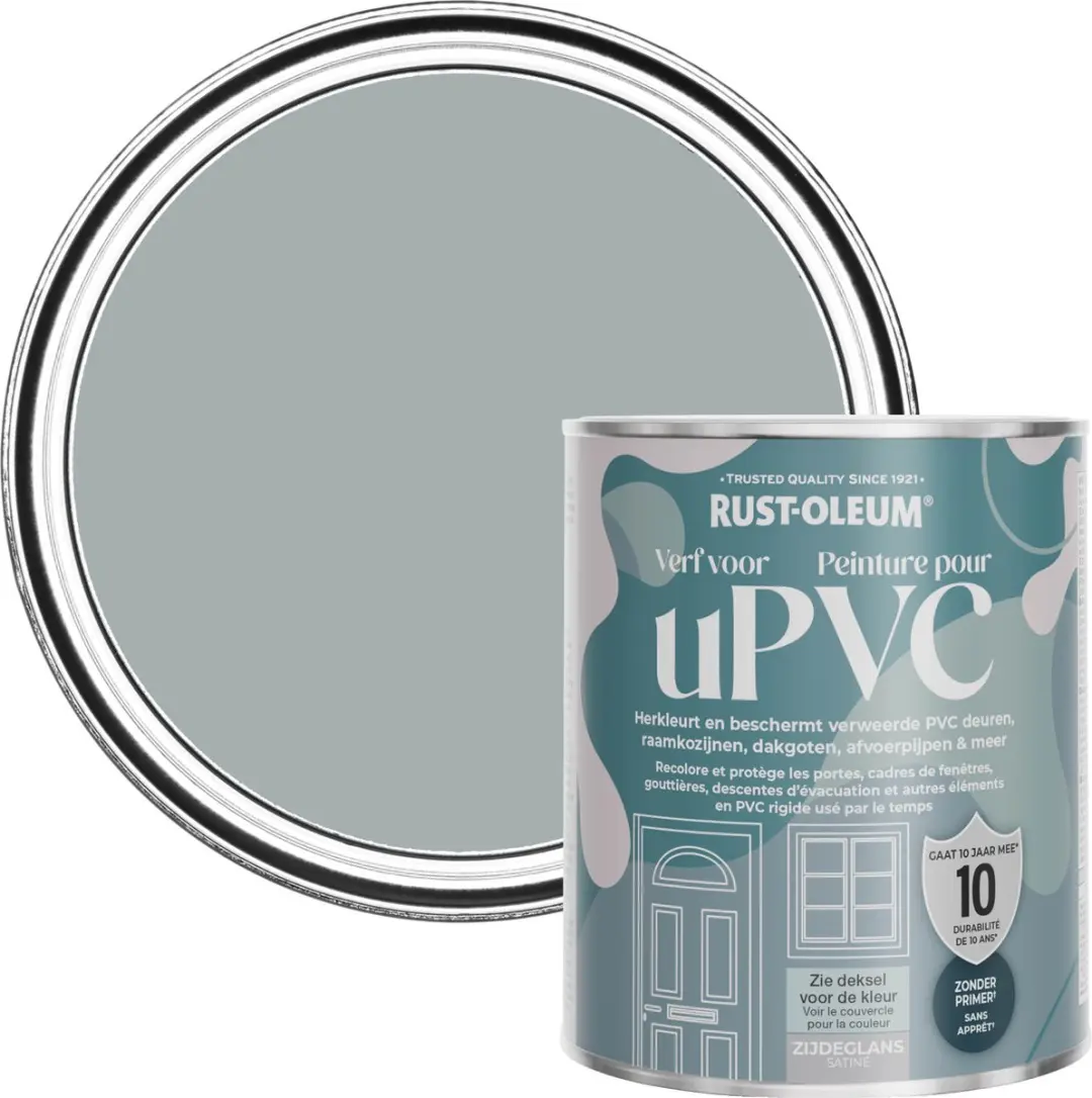 Rust-Oleum Mineraalgrijs Zijdeglans Verf 750ml