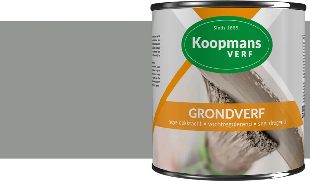 Koopmans Grondverf Grijs 2,5L