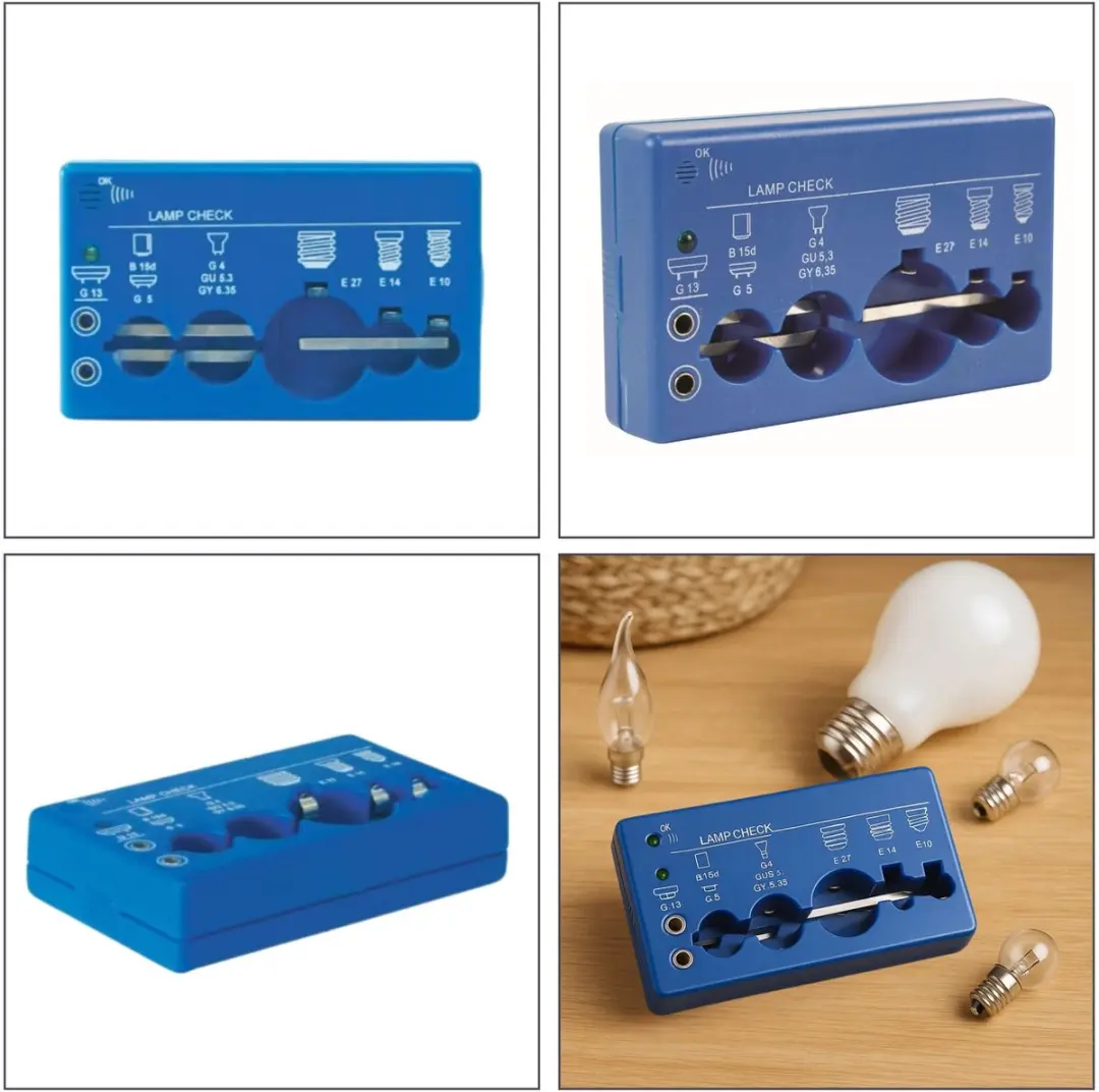 Velleman VTTEST8 Lamptester - Blauw
