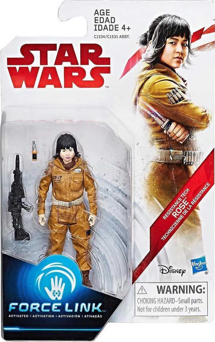 Star Wars The Last Jedi Rose Force Link - Huidkleur