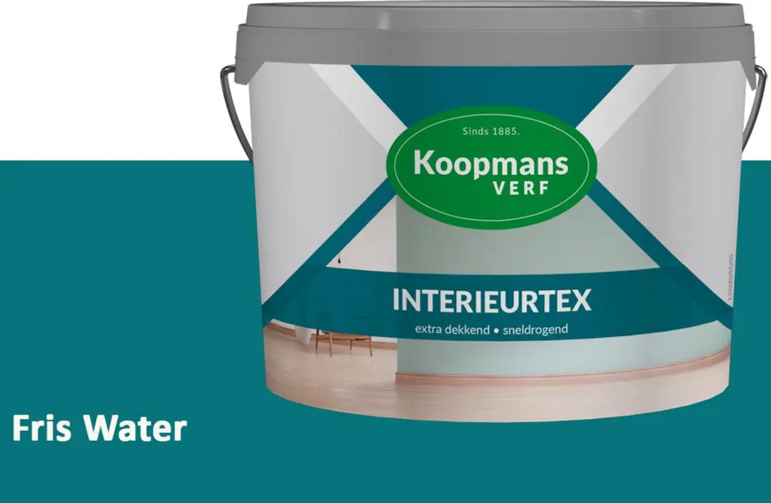 Koopmans Interieurtex Matte Muurverf Fris Water 7,5L