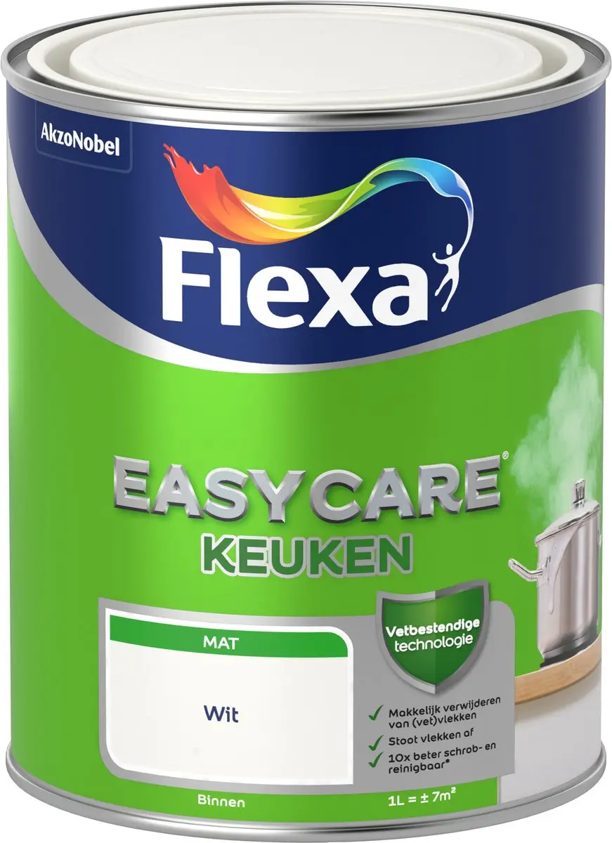 Flexa Easycare Keukenverf Wit 1L