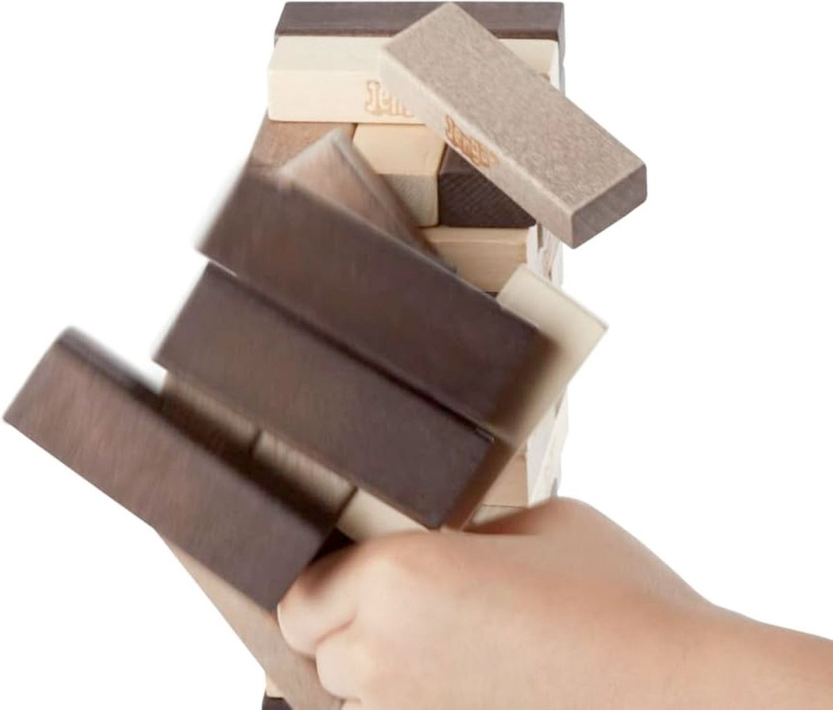 Hasbro Jenga Rustiek Series - Jenga behendigheid spel - Actiespel