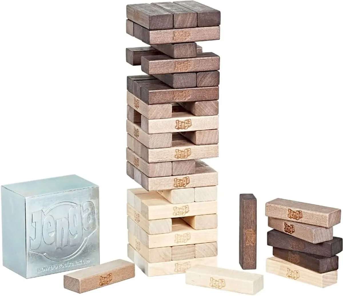 Hasbro Jenga Rustiek Series C267G Actiespel