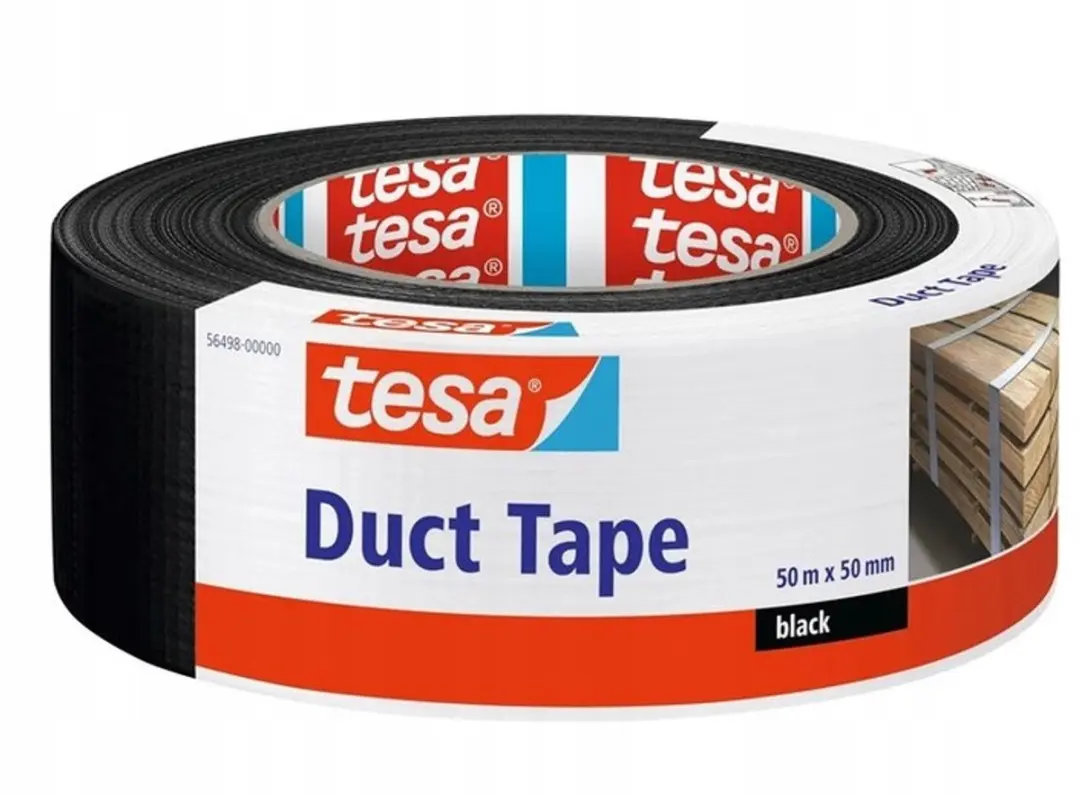 Tesa Reparatietape 50mm x 50m - Zwart