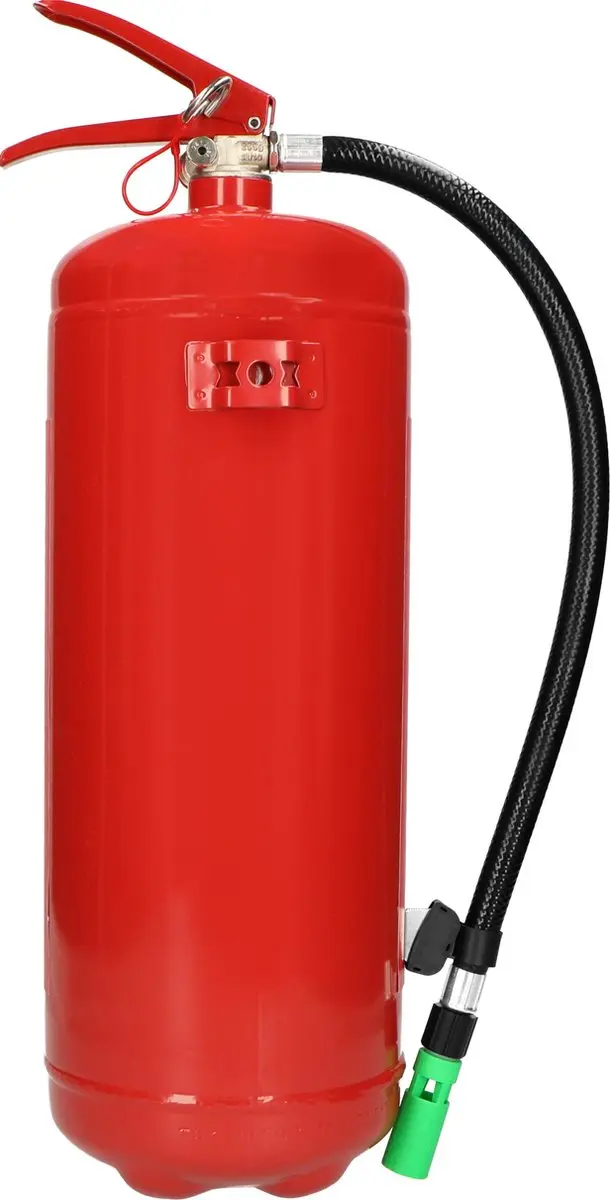 Alecto BP-6 Poederblusser 6KG - Brandklasse ABC - Rood