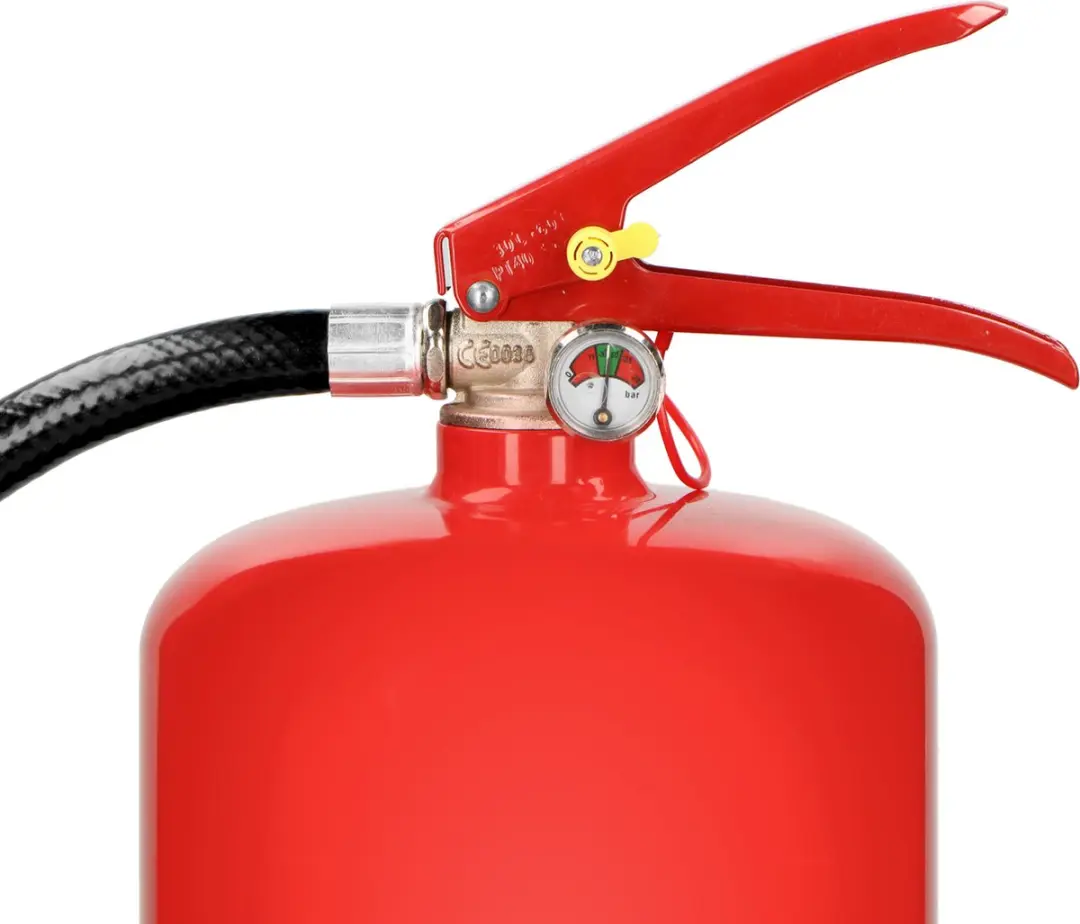 Alecto BP-6 Poederblusser 6KG - Brandklasse ABC - Rood