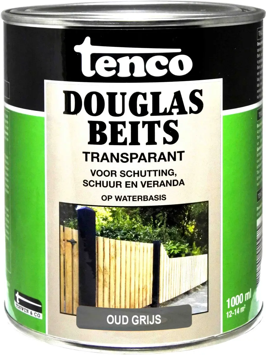 Tenco Douglas Beits Waterbasis Blank - 1 Liter