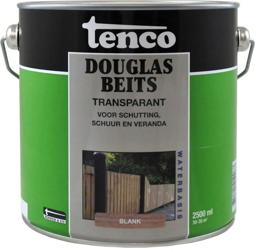 Tenco Douglas Beits Waterbasis Blank - 1 Liter