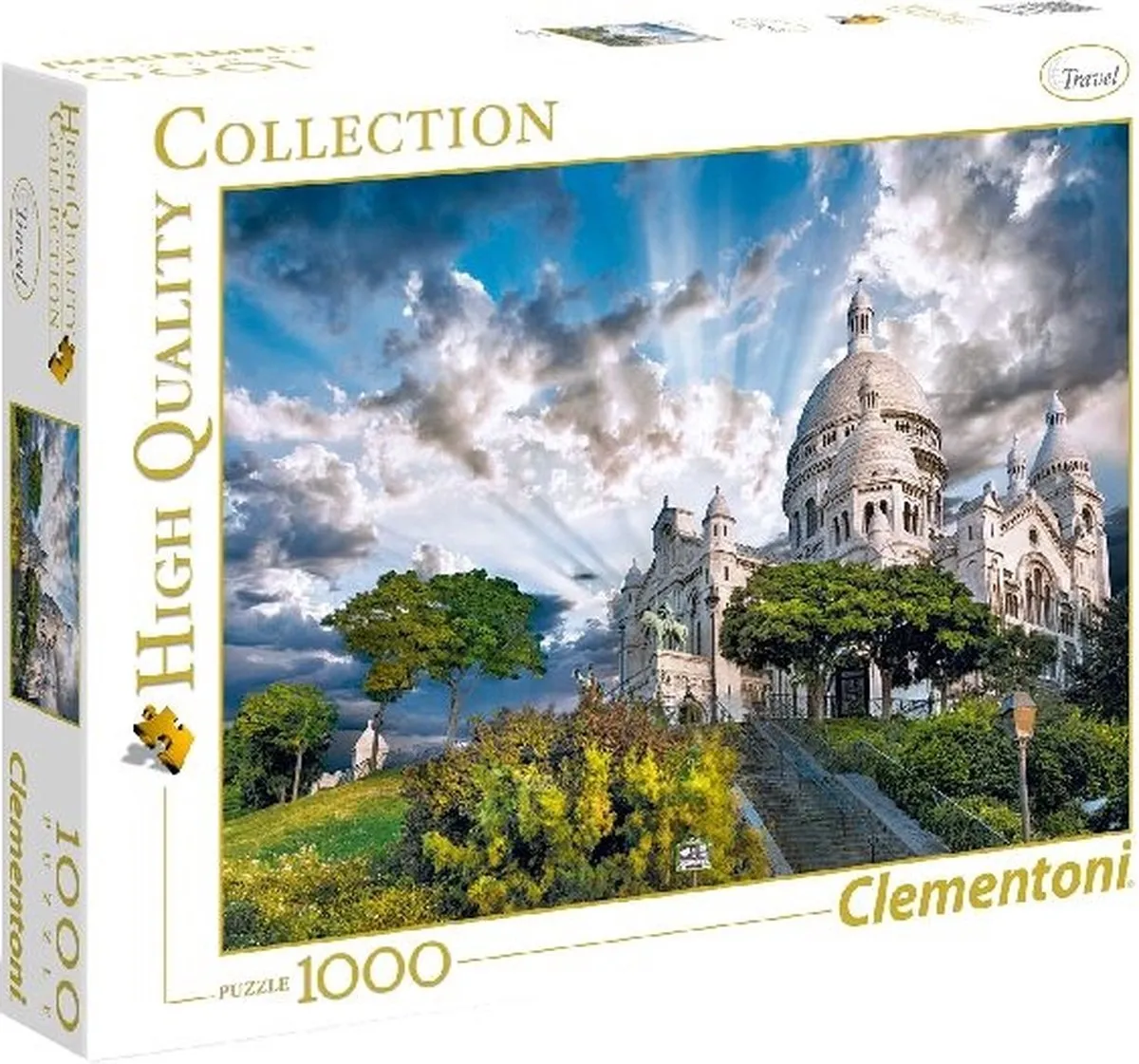 Clementoni Montmartre Legpuzzel 1000 Stuks - Multicolor