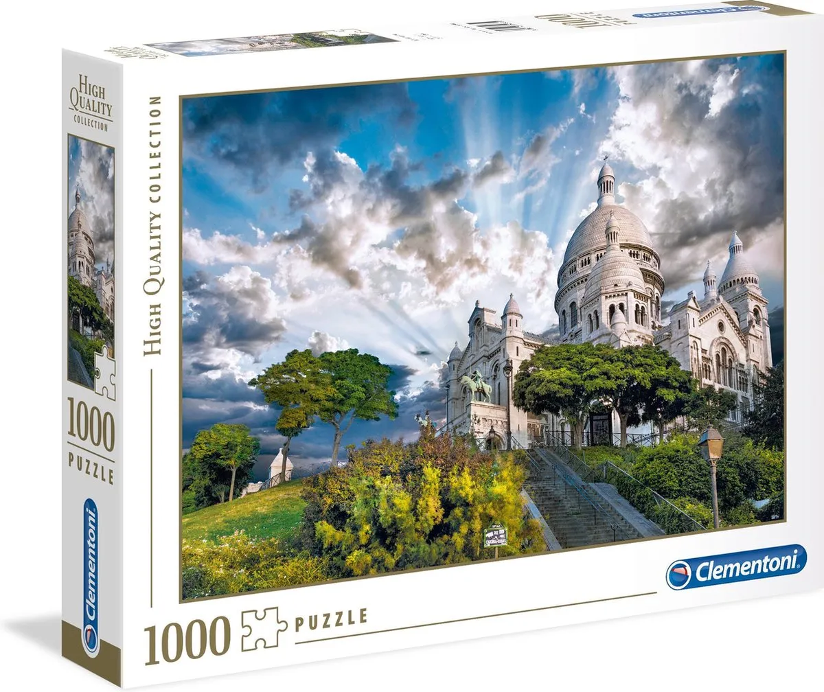 Clementoni Montmartre Legpuzzel 1000 Stuks - Multicolor