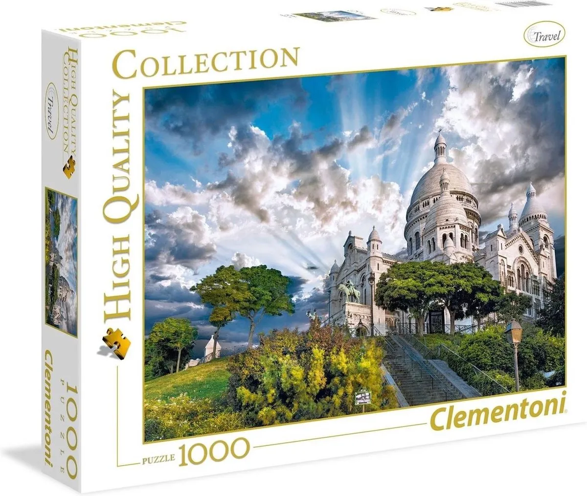 Clementoni Montmartre Legpuzzel 1000 Stuks