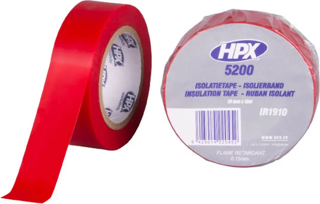 HPX PVC Isolatietape 19mm x 10m