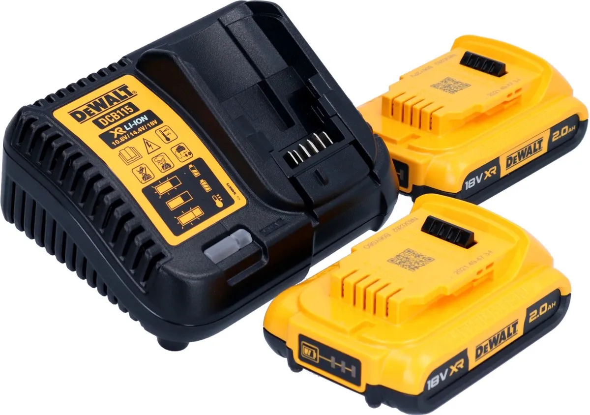 DeWalt DCF 922 D2 Slagmoersleutel 18V 406Nm - 2x 2.0Ah Accu + Lader - afbeelding 2 van 5