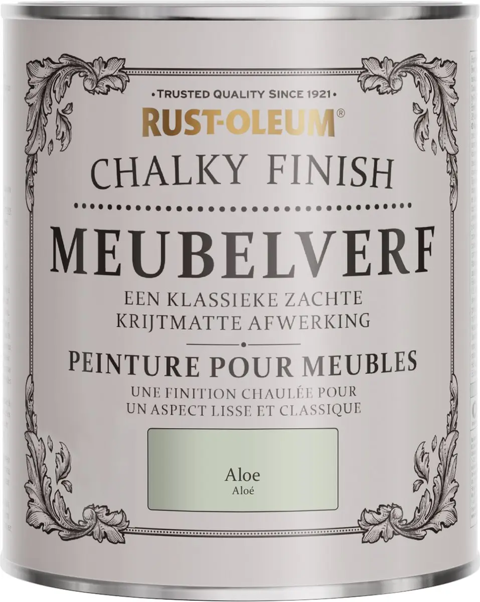 Rust-Oleum Groen Chalky Finish Meubelverf 750ml - Aloe