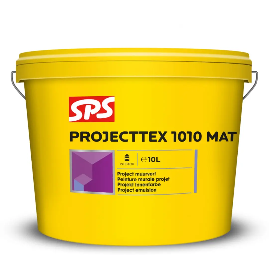 SPS Projecttex 1010 Mat Wit - 10L