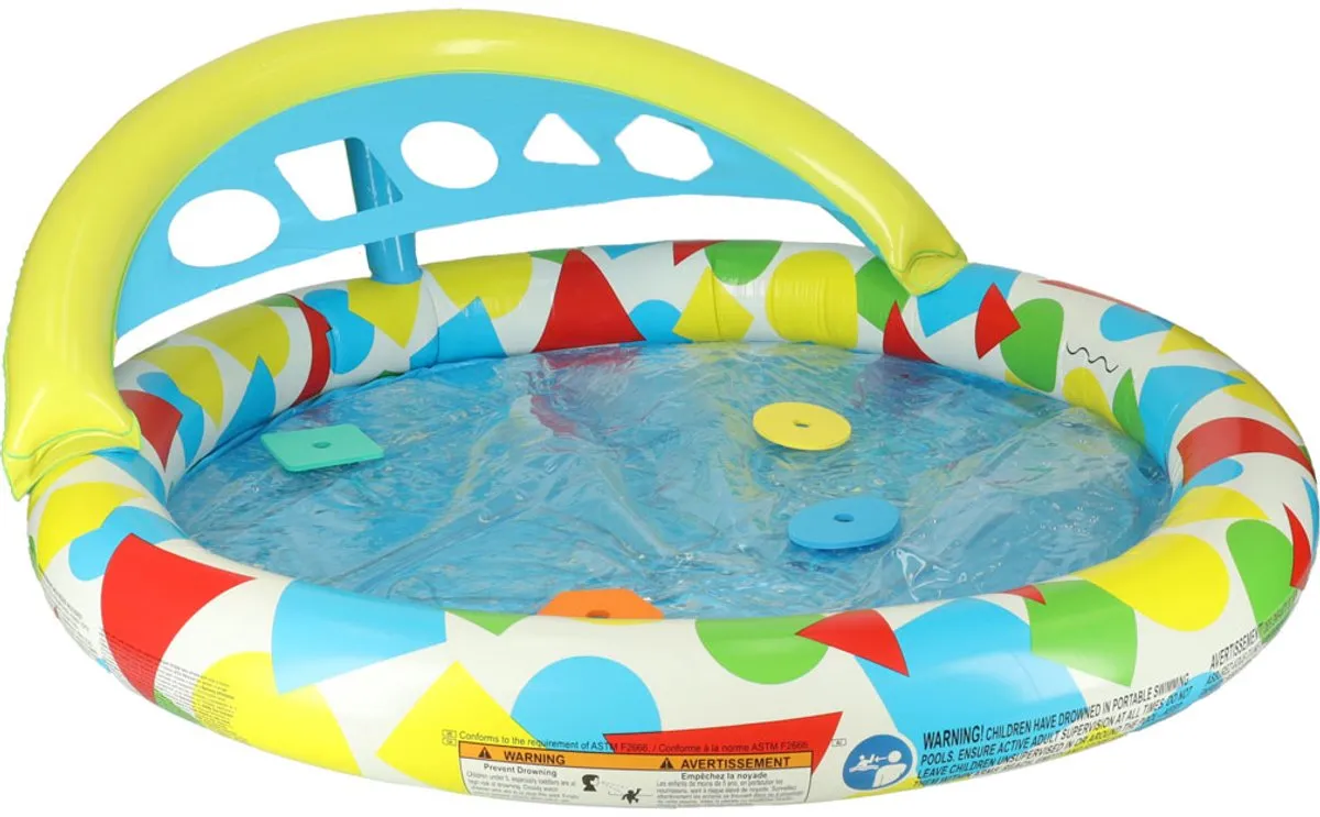 Bestway Opblaasbaar Peuter Zwembad 120cm - Multicolour - afbeelding 2 van 4