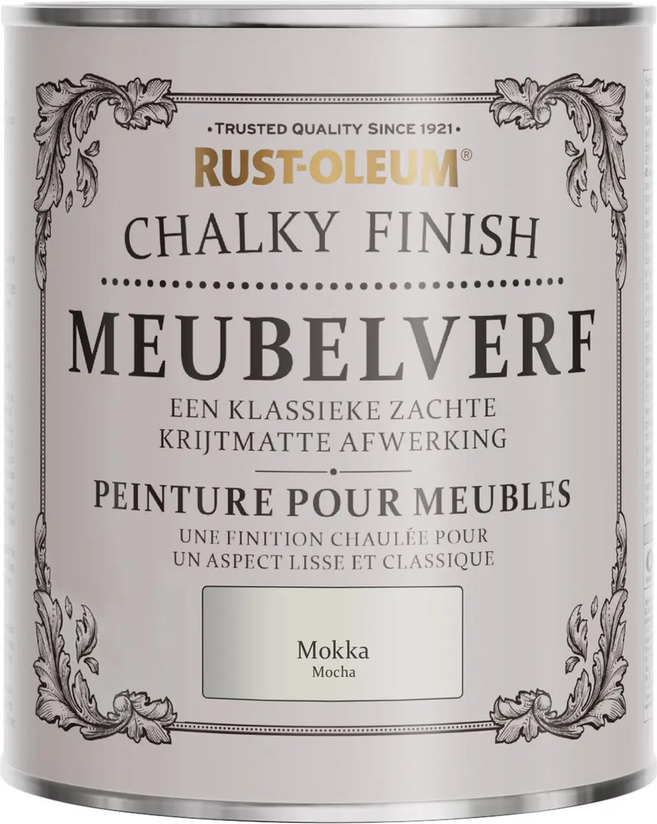 Rust-Oleum Grijs Mokka Meubelverf 750ml