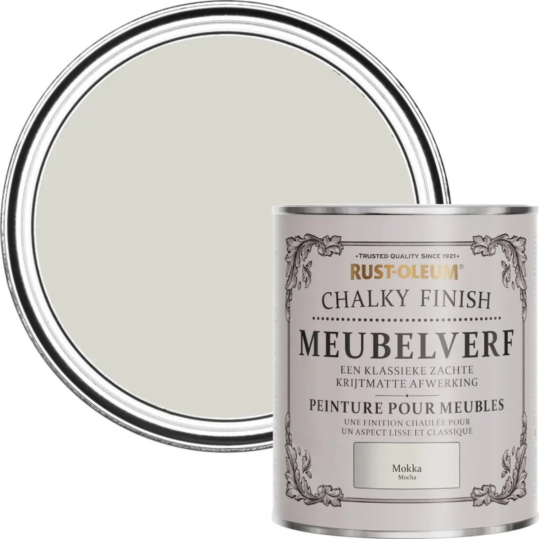 Rust-Oleum Grijs Mokka Meubelverf 750ml