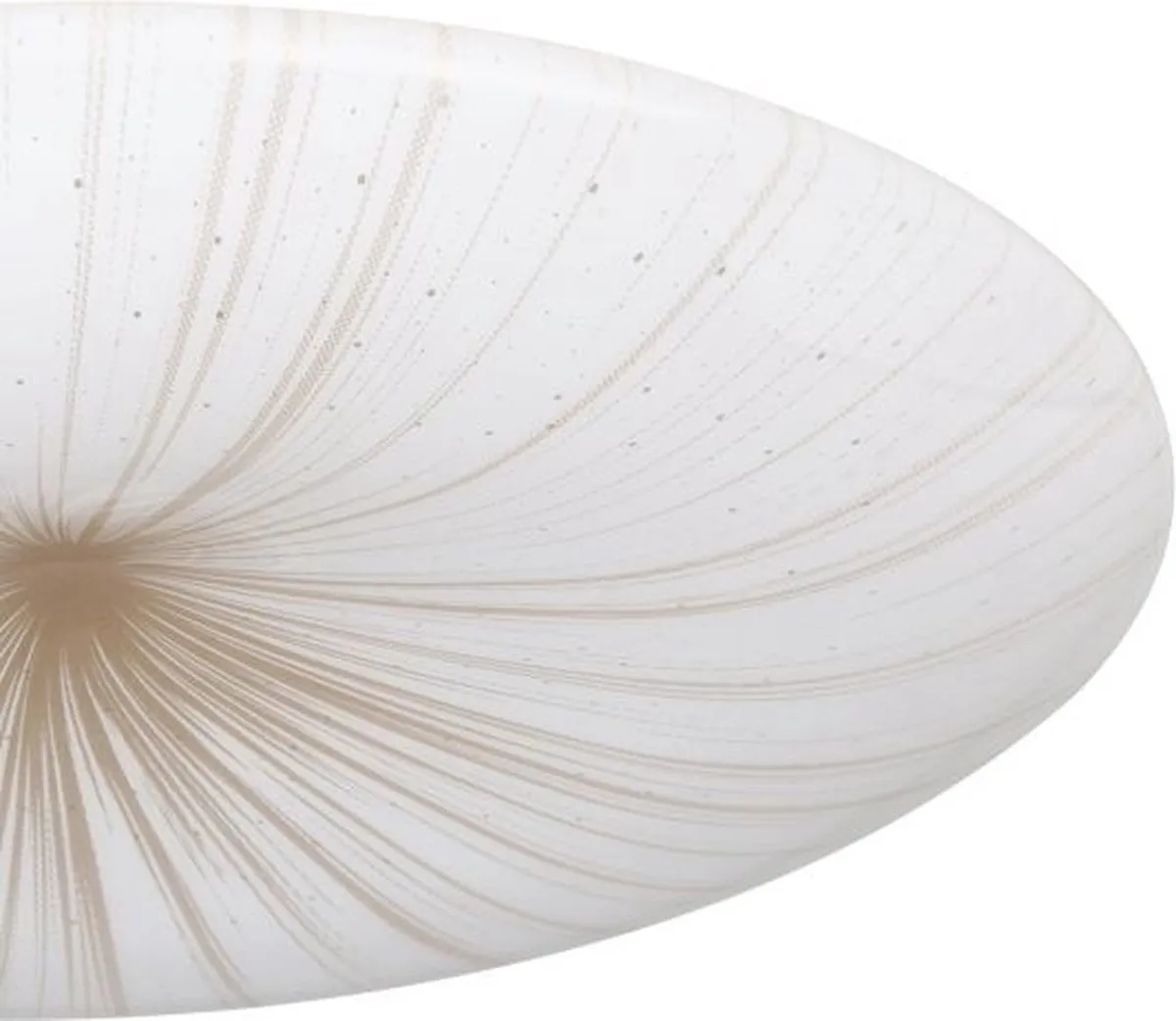 Eglo Nieves 1 Plafondlamp - 31cm - Wit/Goud