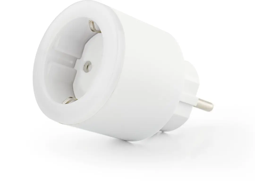 Caliber Slimme Stekker HWP101LE - Energiemeter & RGB Nachtlampje - Wit