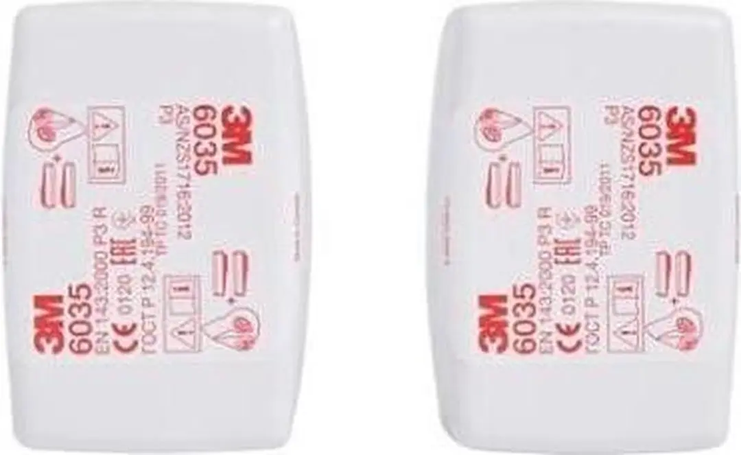 Stoffilter 3M 6035 P3 R met weinig ademweerstand