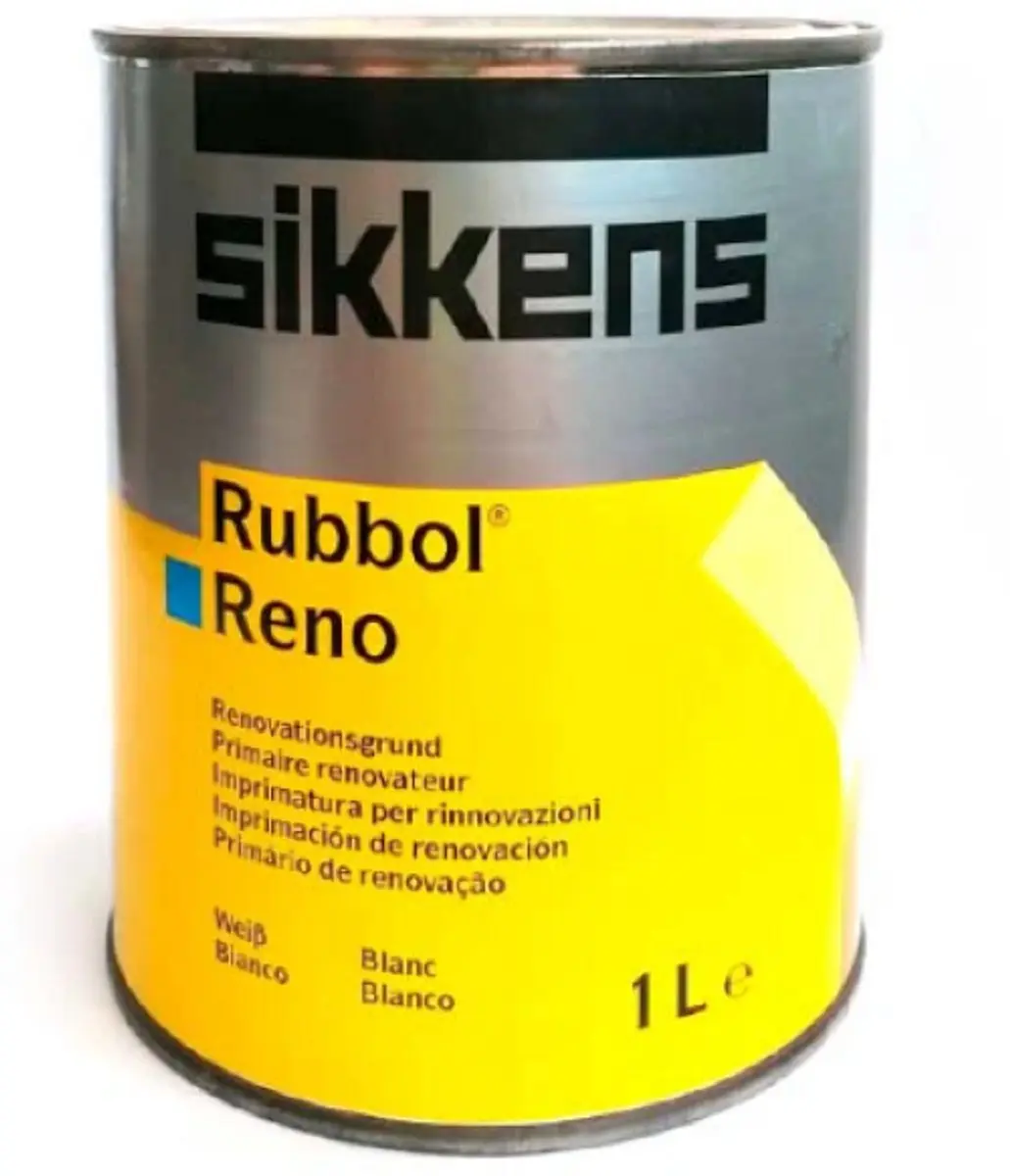 Sikkens Rubbol Reno Synthetische Grondlaag Wit 1L