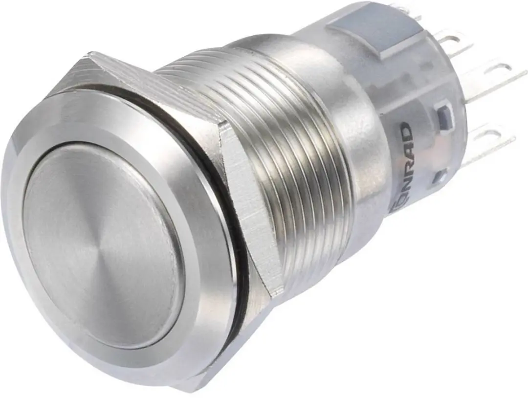 Tru Components LAS1-AGQ-22Z/S Drukschakelaar