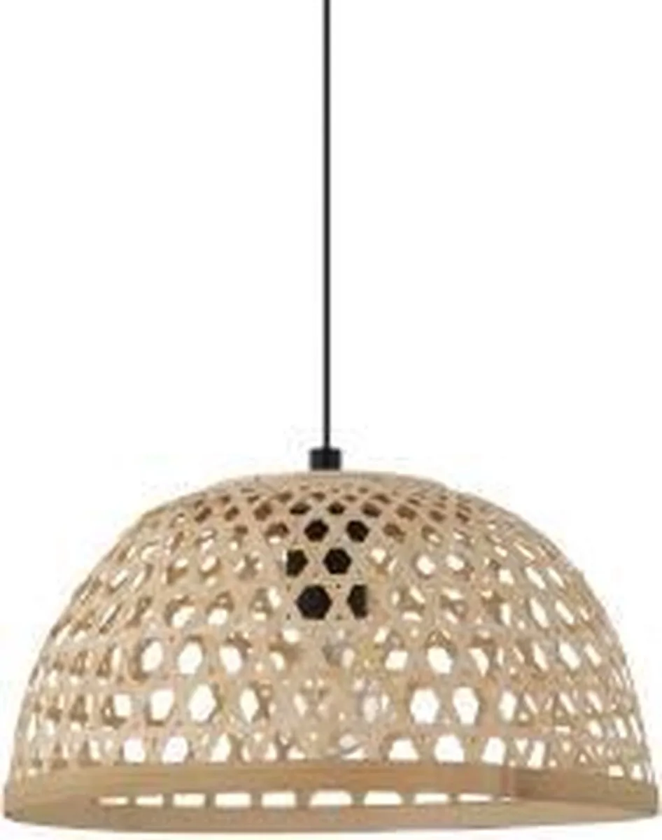 Eglo Claverdon Hanglamp Ø37cm - Zwart/Bruin