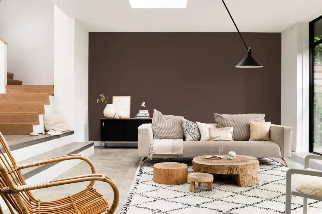 Flexa Strak Op De Muur Binnenmat Pure Espresso Mengverf 1L