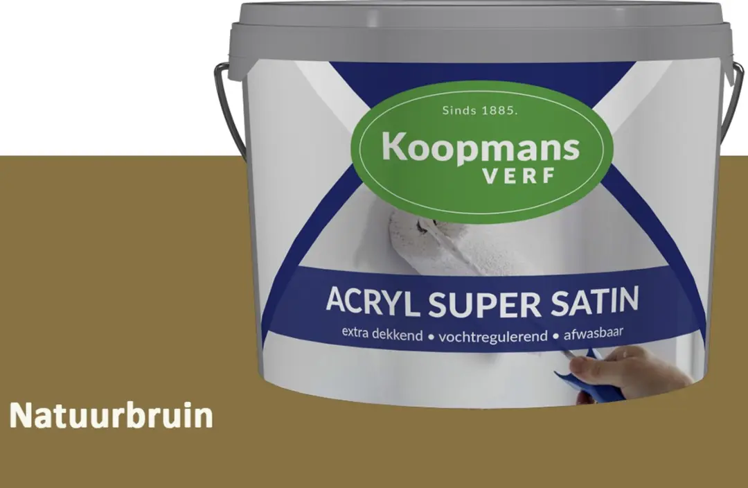 Koopmans Acryl Super Satin Zijdeglans Muurverf 5L