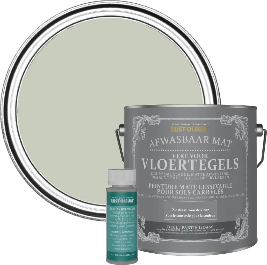 Rust-Oleum Aloe Vloertegelverf 2,5L