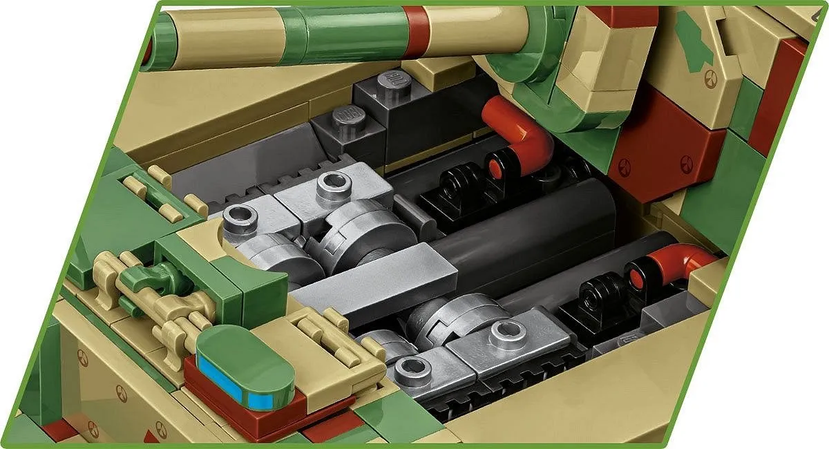Cobi Panzerjager Tiger Elefant COBI-2582 - 1241 Onderdelen - afbeelding 6 van 6