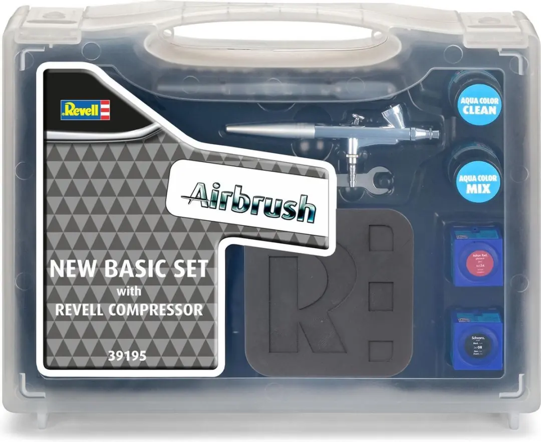 Revell 39195 Airbrushset - Basis Set met Compressor